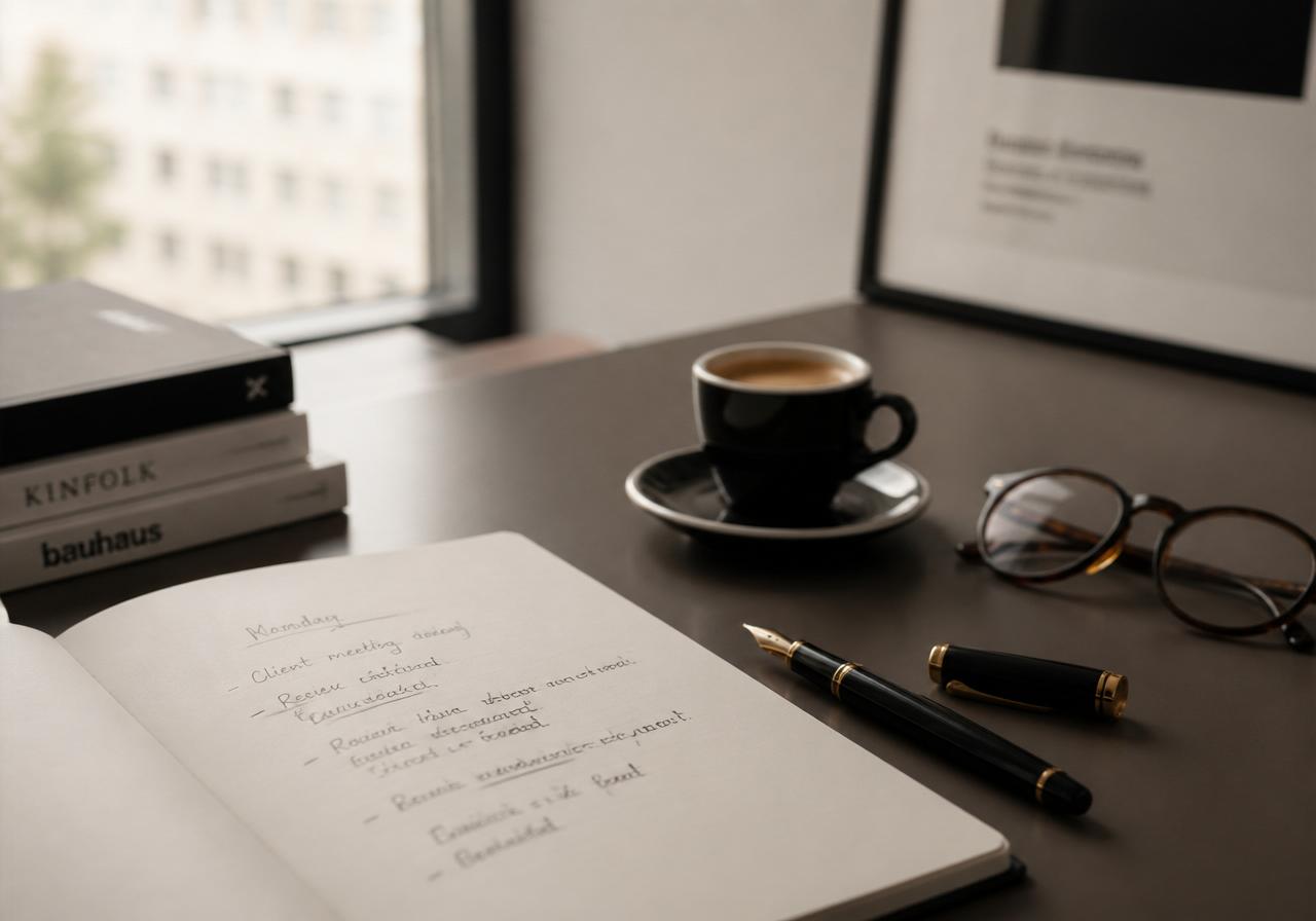 Scrivania di lavoro — l'approccio di Studio GSC